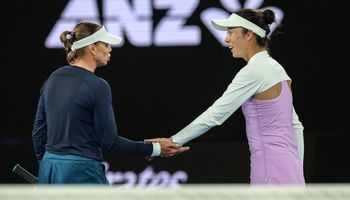 Zvonareva, Shibahara Australian Open QF 2026