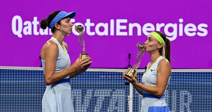 Anna Danilina and Aleksandra Krunic, Doha 2026