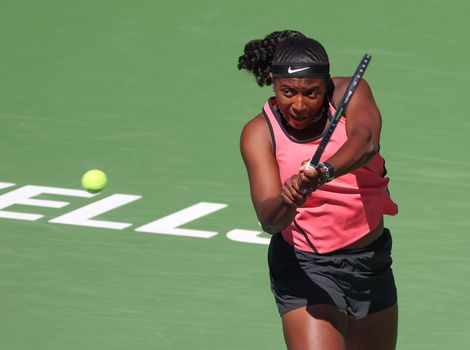 Hailey Baptiste, 2026 Indian Wells R2 (Getty)