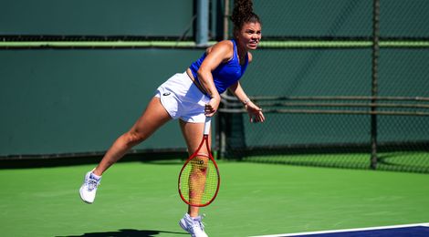 Jasmine Paolini, Indian Wells 2026 Day 1
